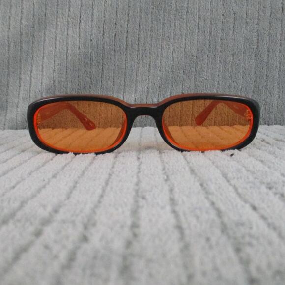 New Divine Eyewear Camilla Black/Orange Sunglasses Women's NWT - Picture 1 of 8